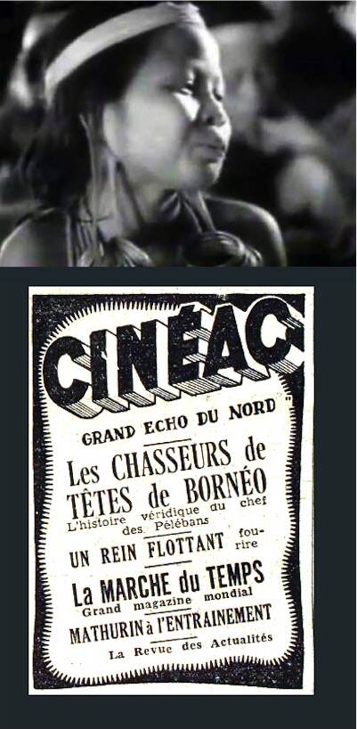 Chasseurs de têtes à Bornéo