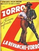 Revanche de Zorro (la)
